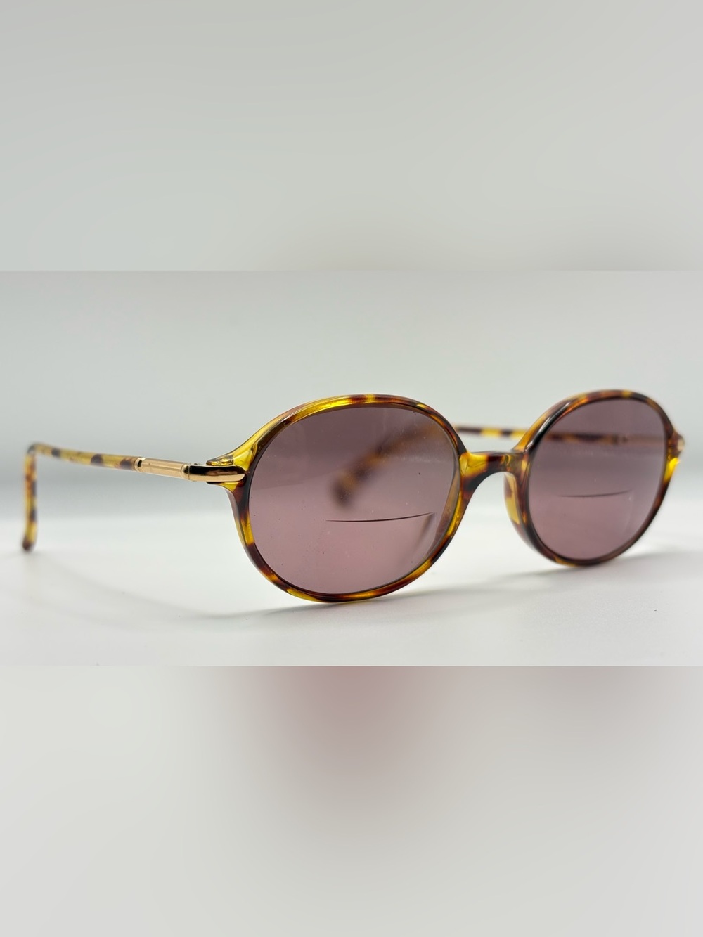 Tortoise Oval Sunglasses Frames Only